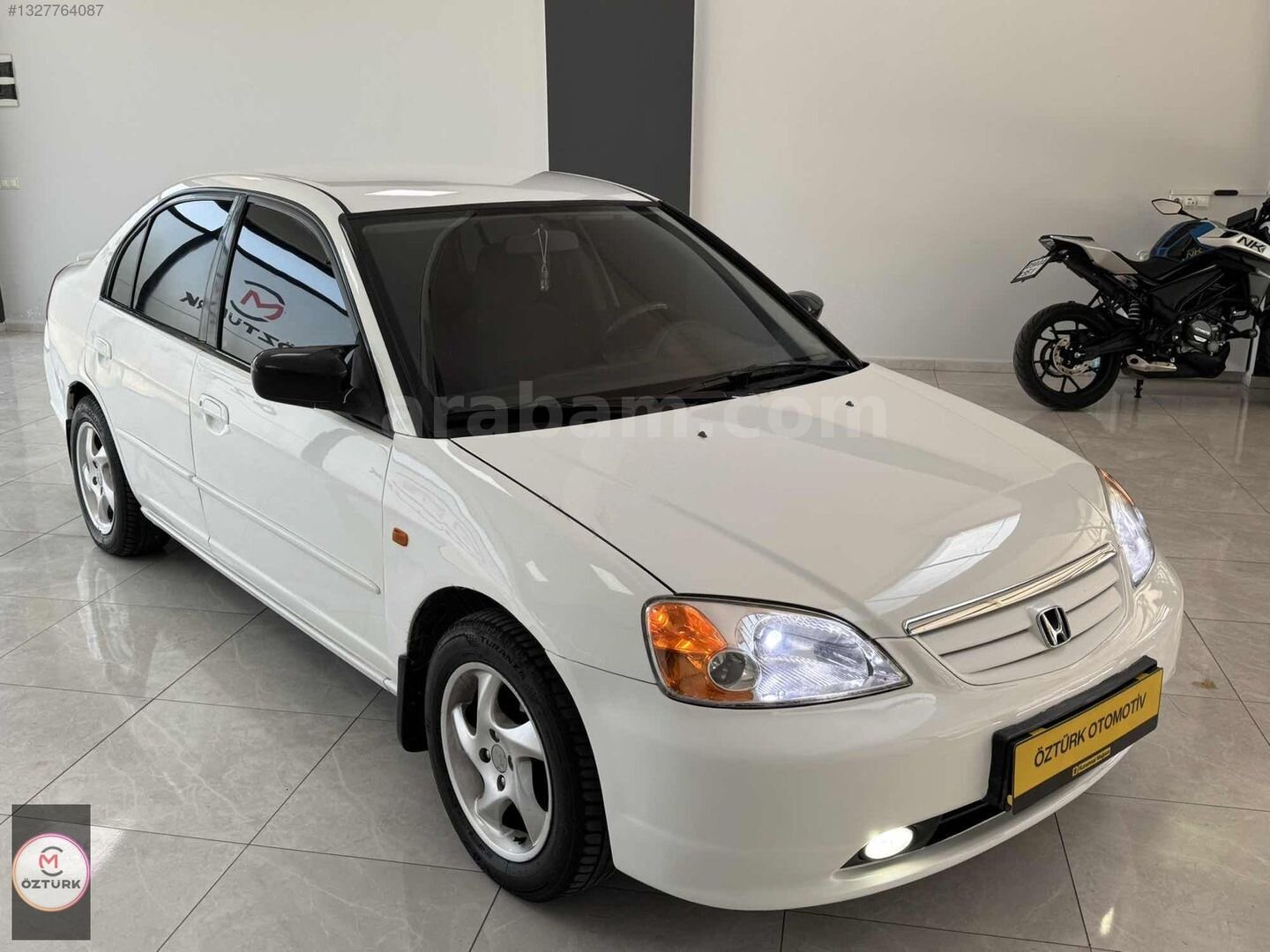 Galeriden Honda Civic 1.6 LS 2003 Model Aydın 354.000 km Beyaz 1