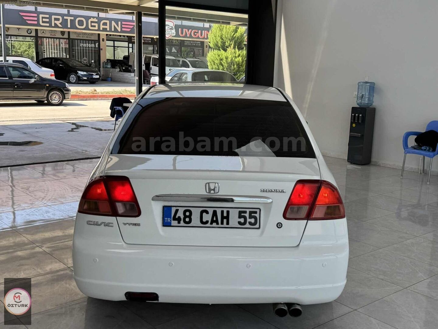 Galeriden Honda Civic 1.6 LS 2003 Model Aydın 354.000 km Beyaz 4