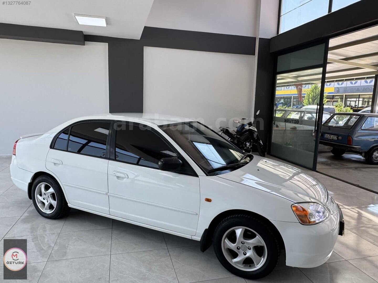 Galeriden Honda Civic 1.6 LS 2003 Model Aydın 354.000 km Beyaz 2