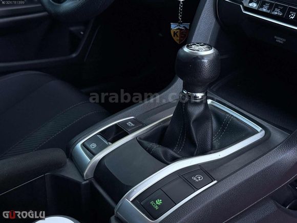 GÜROĞLUNDAN 2018 MODEL 210 BİN KM DE HATASIZ BOYASIZ CİVİC