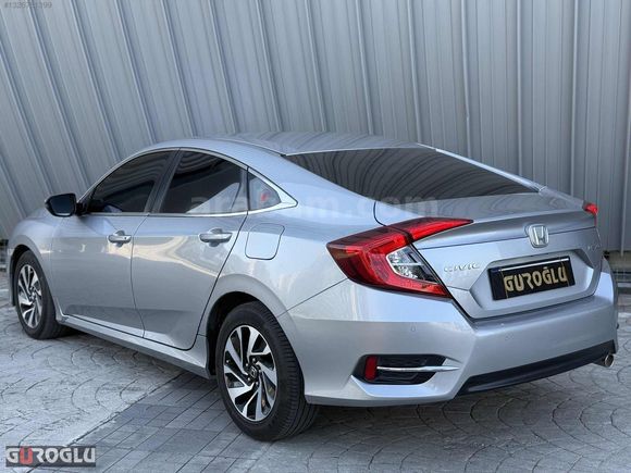 GÜROĞLUNDAN 2018 MODEL 210 BİN KM DE HATASIZ BOYASIZ CİVİC