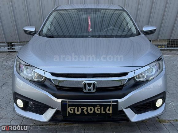 GÜROĞLUNDAN 2018 MODEL 210 BİN KM DE HATASIZ BOYASIZ CİVİC