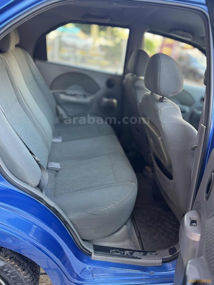 Galeriden Chevrolet Kalos 1.4 SX 2005 Model Antalya 235.000 km Mavi 5