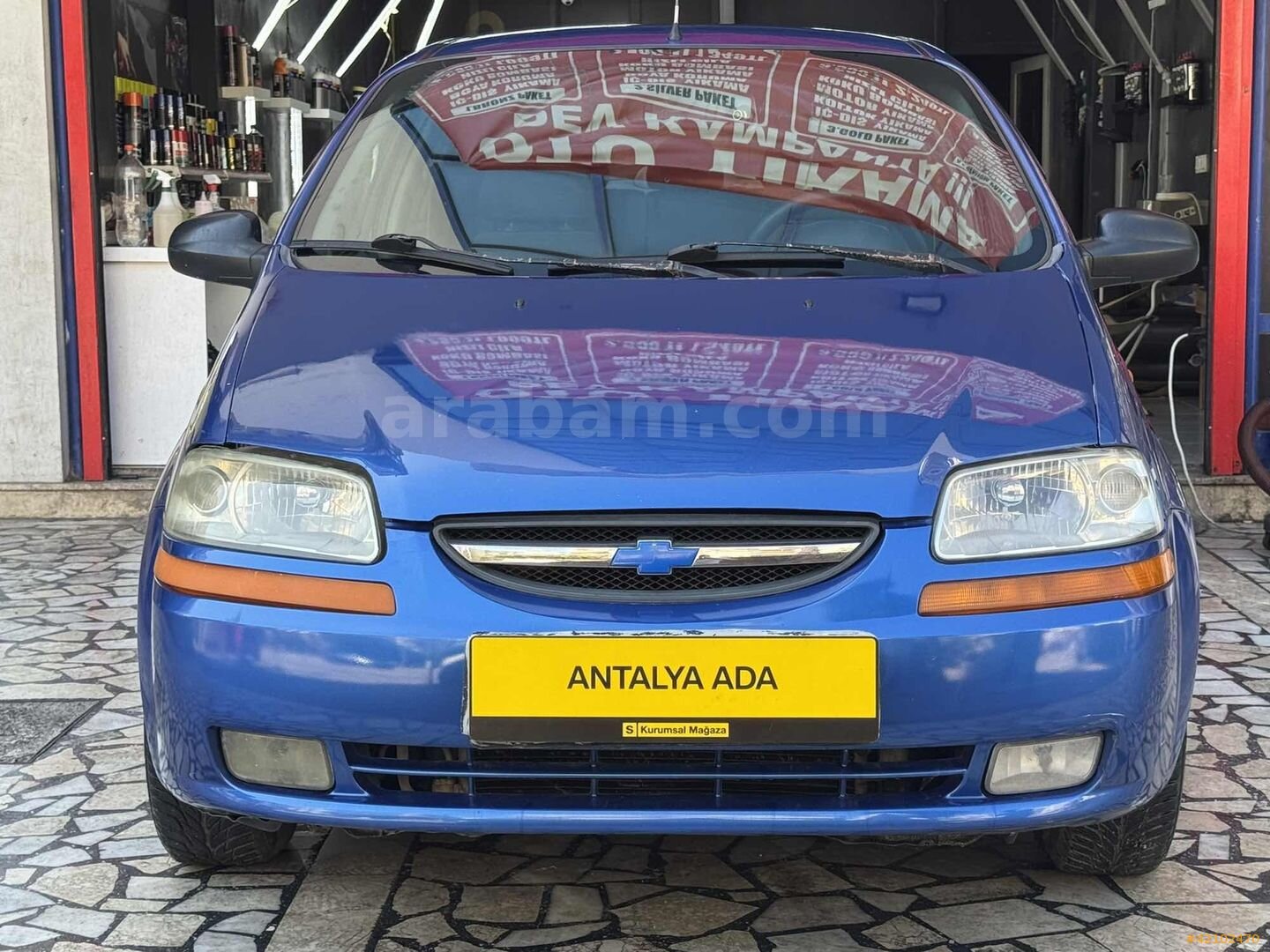 Galeriden Chevrolet Kalos 1.4 SX 2005 Model Antalya 235.000 km Mavi 1