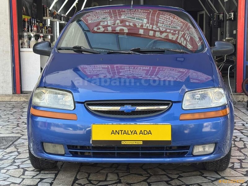 Galeriden Chevrolet Kalos 1.4 SX 2005 Model Antalya 235.000 km Mavi