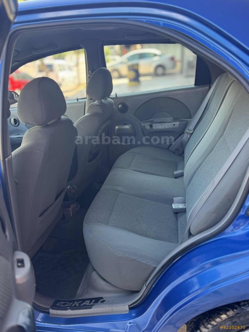 Galeriden Chevrolet Kalos 1.4 SX 2005 Model Antalya 235.000 km Mavi 4