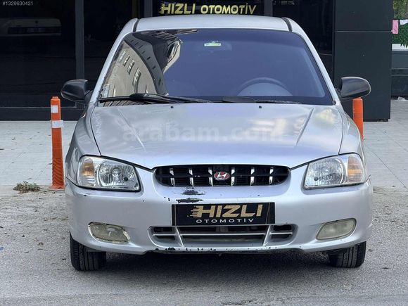 HIZLI'dan HYUNDAİ ACCENT GLS - KLİMALI HASAR KAYITSIZ