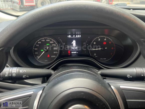2023 MODEL DİZEL OTOMATİK EGEA %20 FATURALI...ABANA AUTO