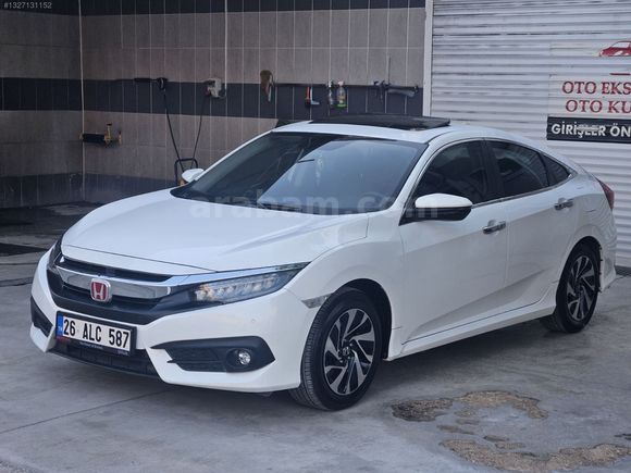 2018 HONDA CİVİC 1.6 İVTEC EXECUTİVE FULL OTOMATİK 147 BİN KM DE