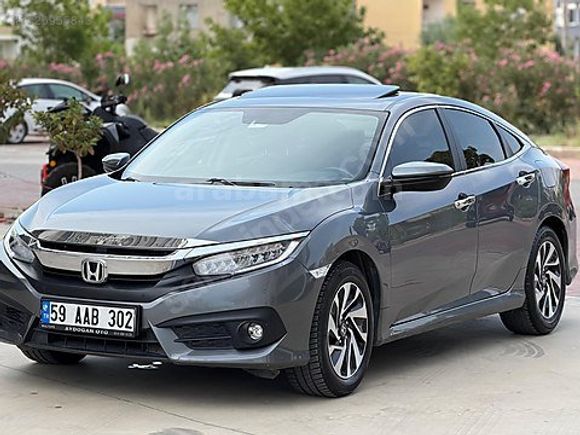 2017 HONDA CIVIC 1,6 EXECUTİVE 112 BİN KM. BİR ÇAMURLUK BOYALI