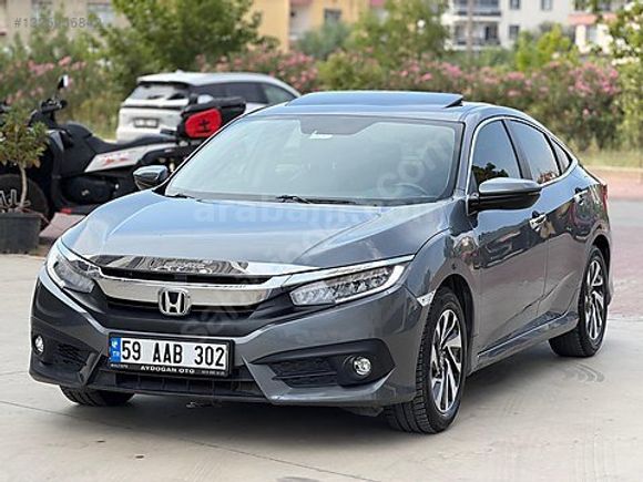 2017 HONDA CIVIC 1,6 EXECUTİVE 112 BİN KM. BİR ÇAMURLUK BOYALI