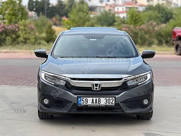 2017 HONDA CIVIC 1,6 EXECUTİVE 112 BİN KM. BİR ÇAMURLUK BOYALI