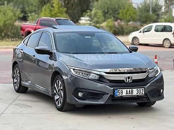 2017 HONDA CIVIC 1,6 EXECUTİVE 112 BİN KM. BİR ÇAMURLUK BOYALI