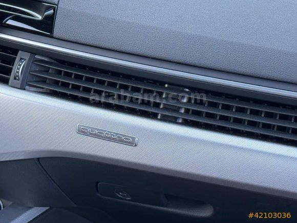 ''Erciyes'' 2022 Model QUATTRO A4 ADVANCED İÇİ TABA.....%20 KDV