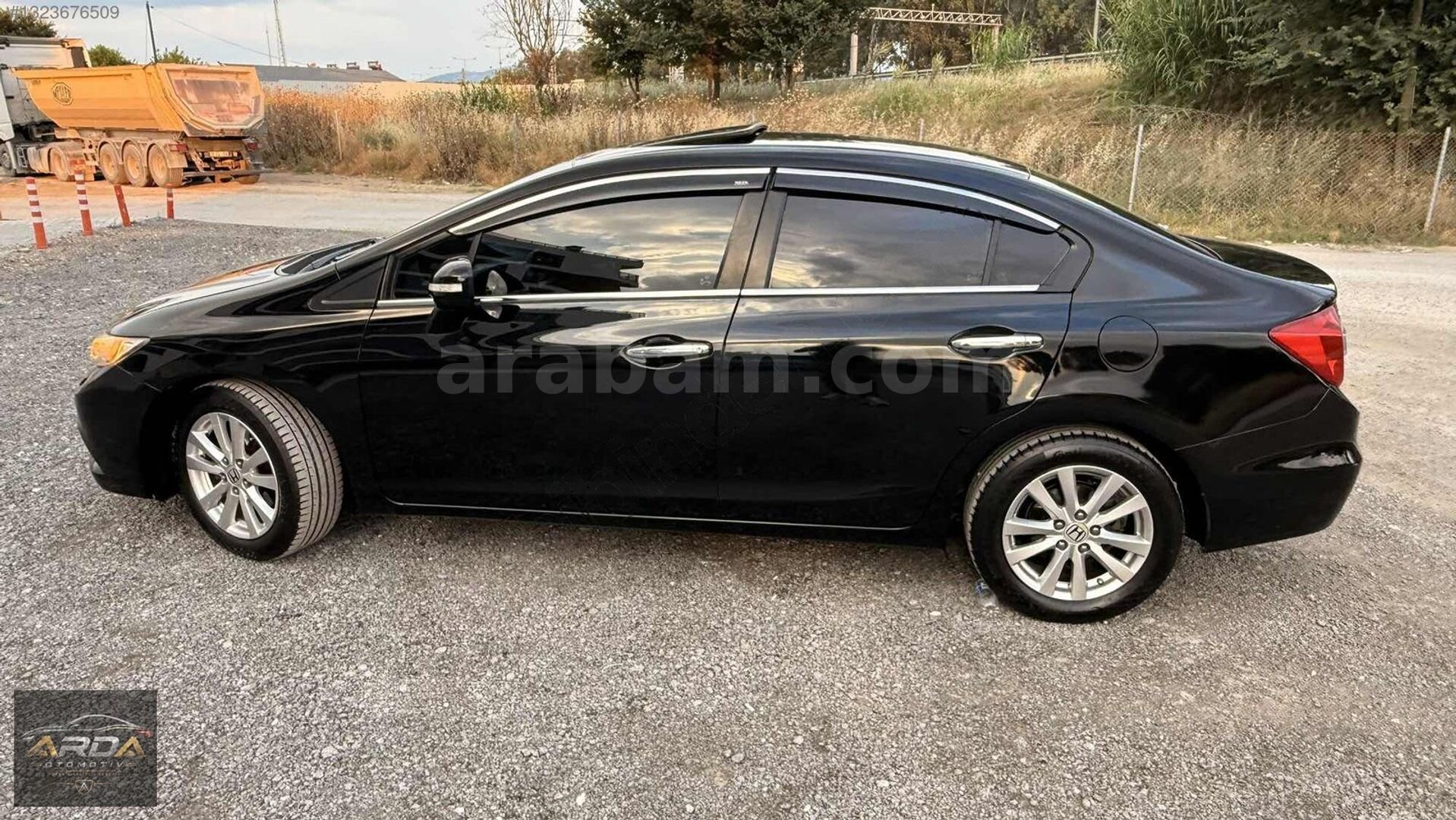 Galeriden Honda Civic 1.6i VTEC Eco Elegance 2013 Model Aydın 165.000 km Siyah 7