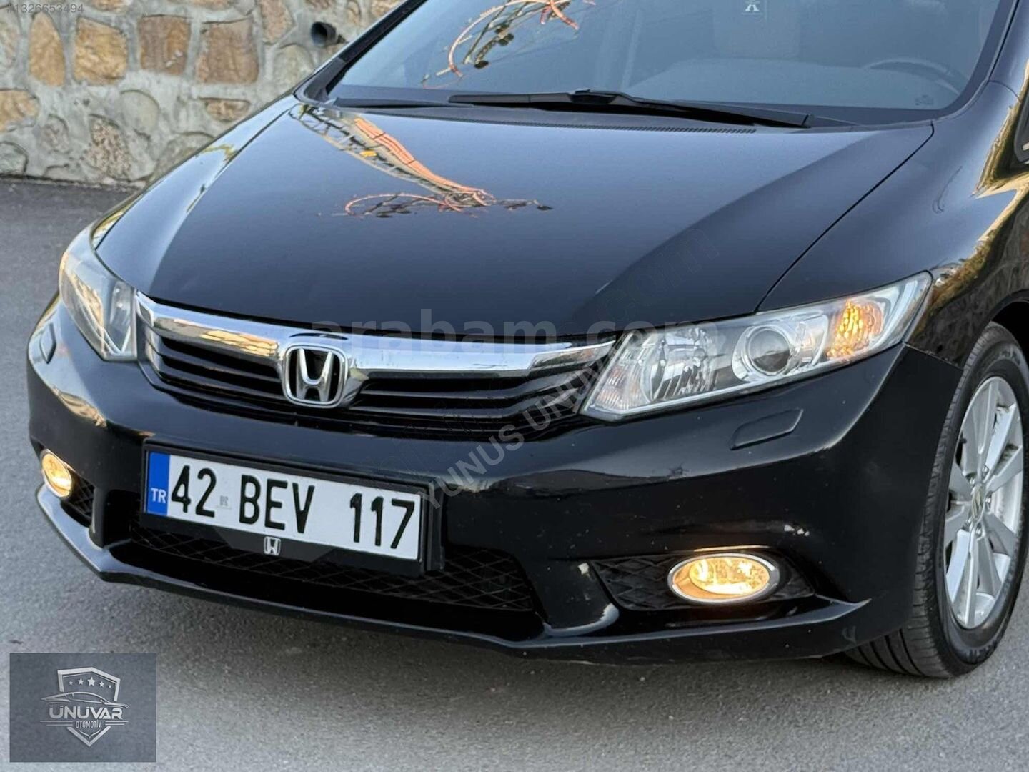 Galeriden Honda Civic 1.6i VTEC Eco Elegance 2012 Model Konya 217.000 km Siyah 4