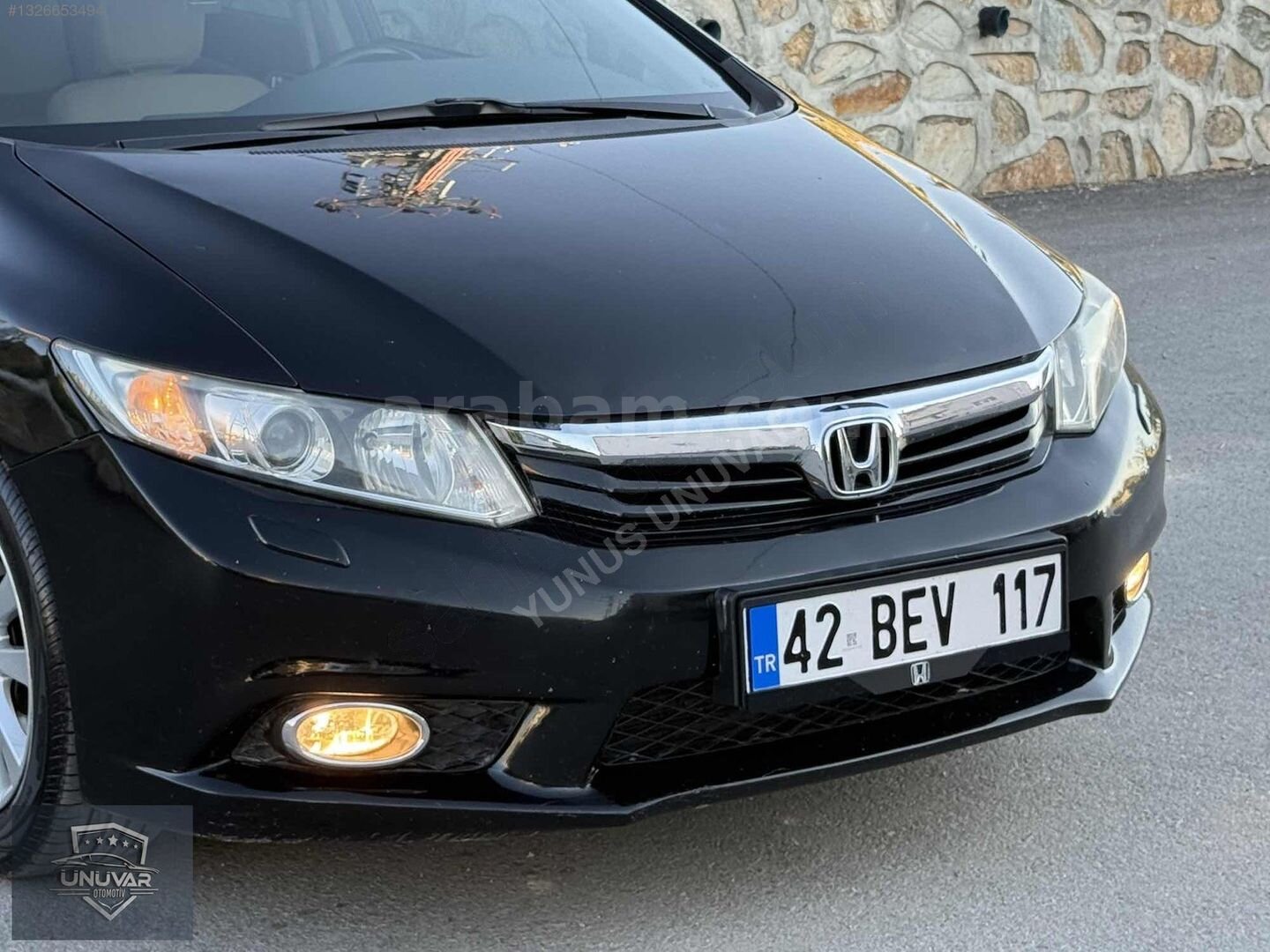 Galeriden Honda Civic 1.6i VTEC Eco Elegance 2012 Model Konya 217.000 km Siyah 5