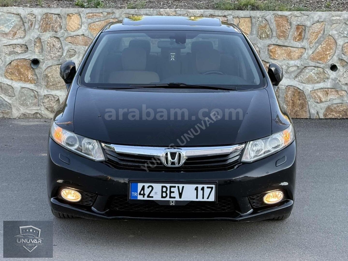 Galeriden Honda Civic 1.6i VTEC Eco Elegance 2012 Model Konya 217.000 km Siyah 2