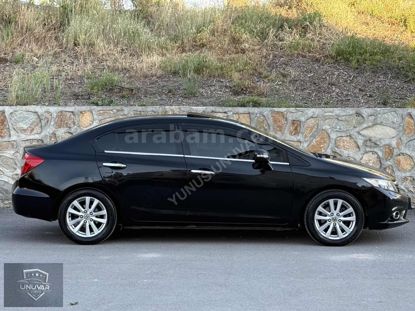 Galeriden Honda Civic 1.6i VTEC Eco Elegance 2012 Model Konya 217.000 km Siyah 7