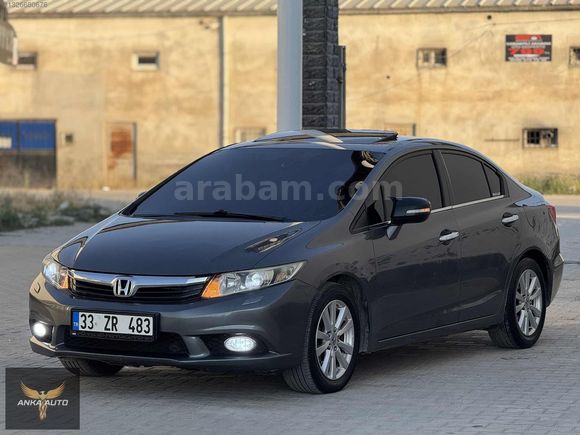 2012 HONDA CİVİC 1.6 ECO ELEGANCE BOYASIZ DEĞİŞENSİZ
