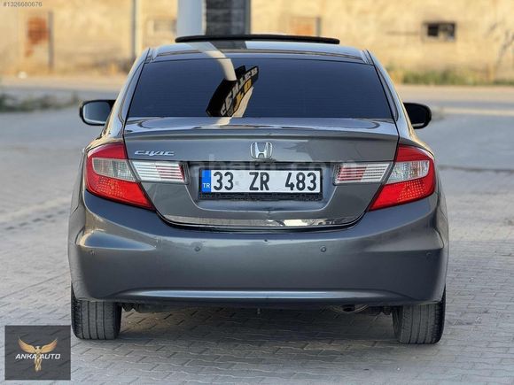 2012 HONDA CİVİC 1.6 ECO ELEGANCE BOYASIZ DEĞİŞENSİZ