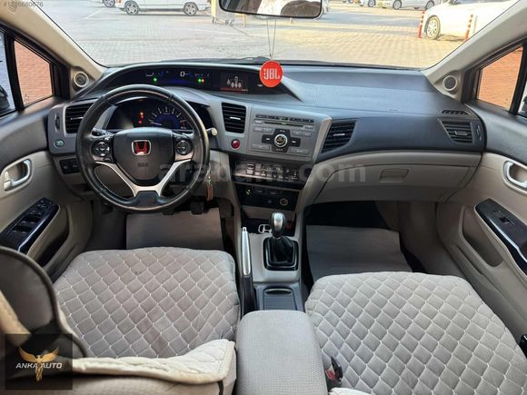 2012 HONDA CİVİC 1.6 ECO ELEGANCE BOYASIZ DEĞİŞENSİZ