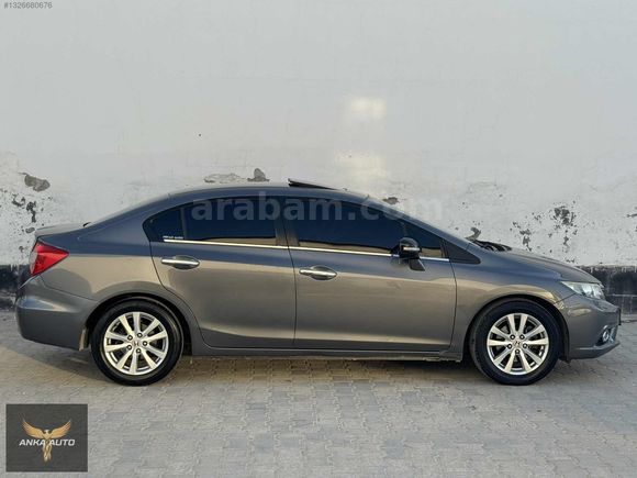 2012 HONDA CİVİC 1.6 ECO ELEGANCE BOYASIZ DEĞİŞENSİZ