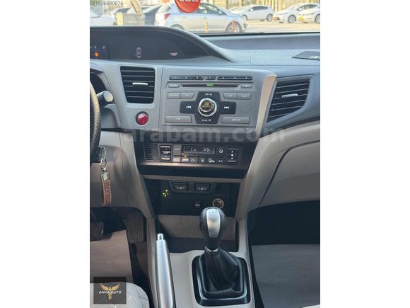 2012 HONDA CİVİC 1.6 ECO ELEGANCE BOYASIZ DEĞİŞENSİZ