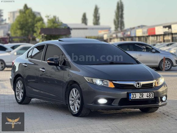 2012 HONDA CİVİC 1.6 ECO ELEGANCE BOYASIZ DEĞİŞENSİZ