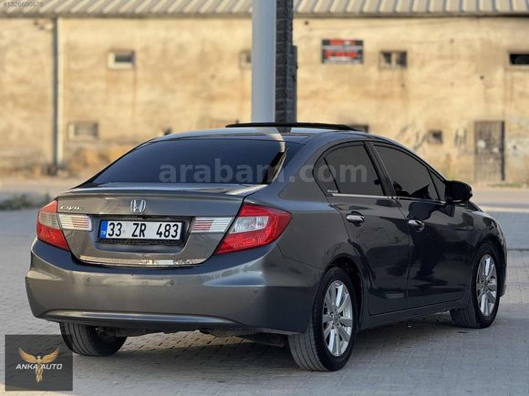 2012 HONDA CİVİC 1.6 ECO ELEGANCE BOYASIZ DEĞİŞENSİZ