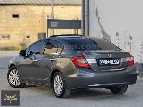 2012 HONDA CİVİC 1.6 ECO ELEGANCE BOYASIZ DEĞİŞENSİZ