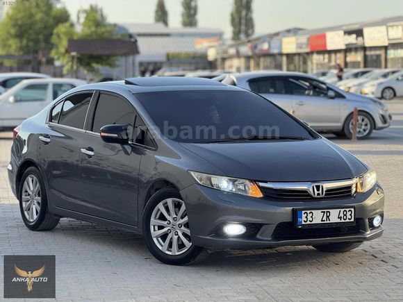 2012 HONDA CİVİC 1.6 ECO ELEGANCE BOYASIZ DEĞİŞENSİZ