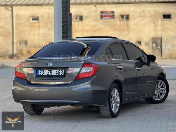 2012 HONDA CİVİC 1.6 ECO ELEGANCE BOYASIZ DEĞİŞENSİZ