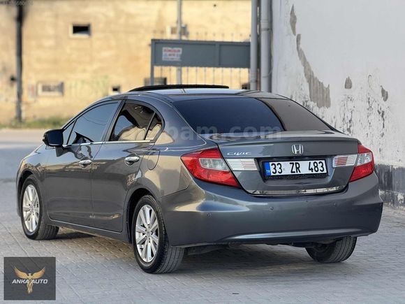 2012 HONDA CİVİC 1.6 ECO ELEGANCE BOYASIZ DEĞİŞENSİZ