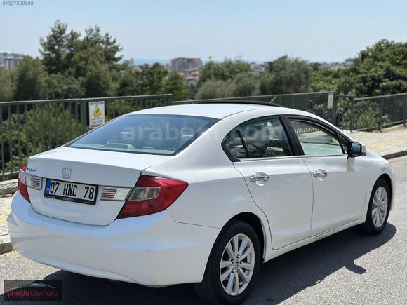 2014 MODEL ECO ELAGENCE HONDA CİVİC 154.000 KM DE LPG