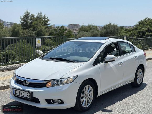 2014 MODEL ECO ELAGENCE HONDA CİVİC 154.000 KM DE LPG