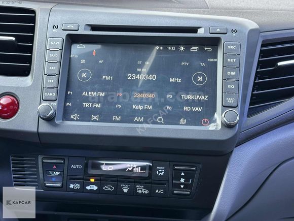 "KAFCAR" 2013 HONDA CİVİC 1.6 i-VTEC ECO ELEGANCE HATASIZ