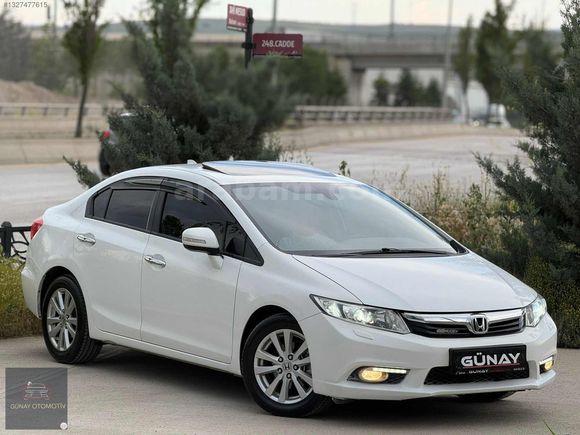 ACİL SATILIK 2012 MODEL HONDA CİVİC 1.6 ECO ELEGANCE KM 120 BİN