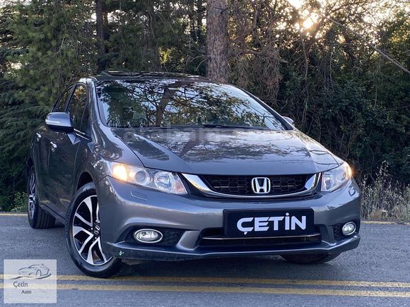 2015 İLK EL+SERVİS BAKIMLI HONDA CİVİC 1.6 İ-VTEC ECO ELEGANCE