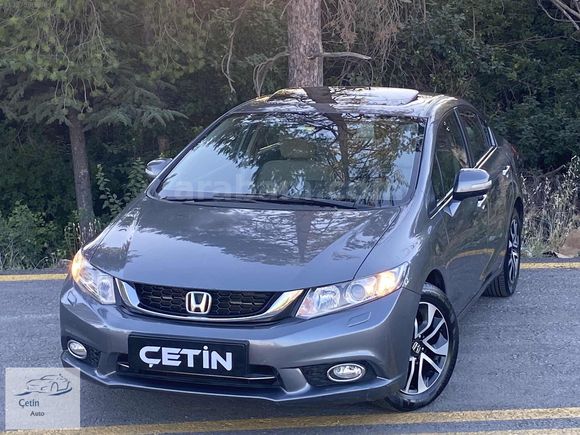 2015 İLK EL+SERVİS BAKIMLI HONDA CİVİC 1.6 İ-VTEC ECO ELEGANCE