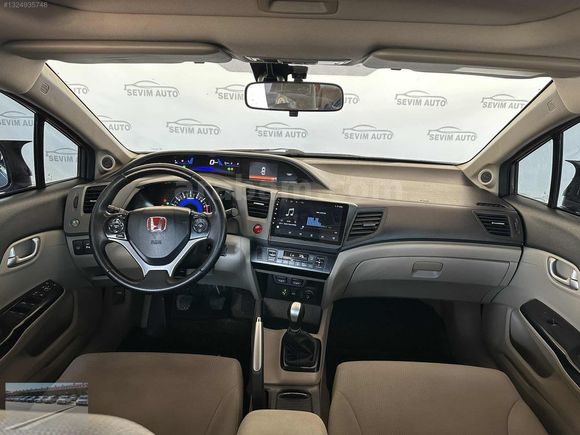 SEVİM AUTO'DAN BOYASIZ HONDA CİVİC 1.6İVTEC ECO ELEGANCE MANUEL