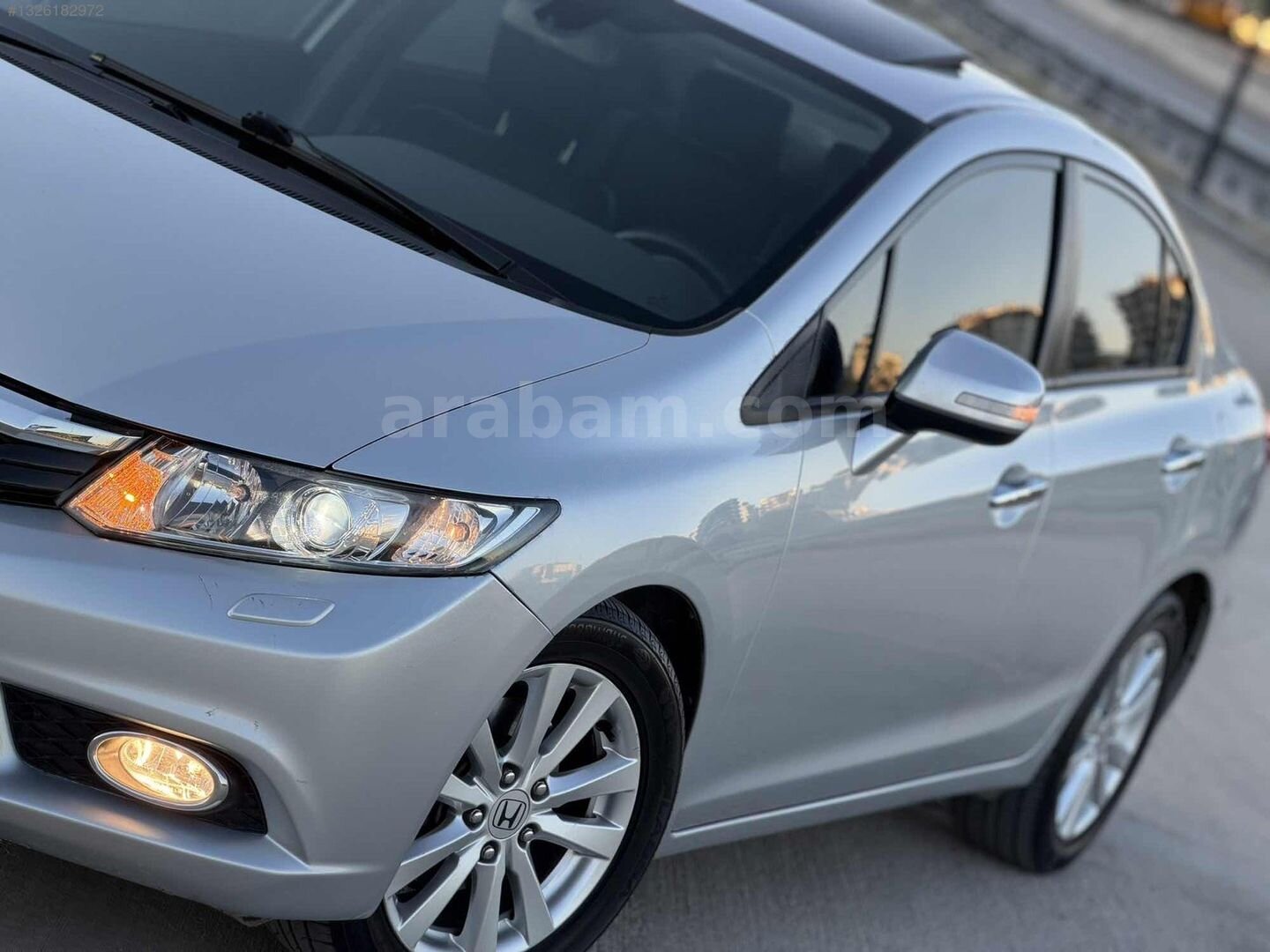 Galeriden Honda Civic 1.6i VTEC Eco Elegance 2014 Model Ankara 118.000 km Gri 6