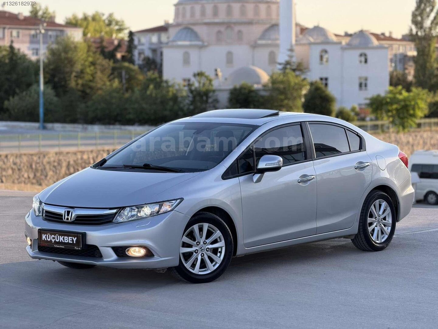 Galeriden Honda Civic 1.6i VTEC Eco Elegance 2014 Model Ankara 118.000 km Gri 1