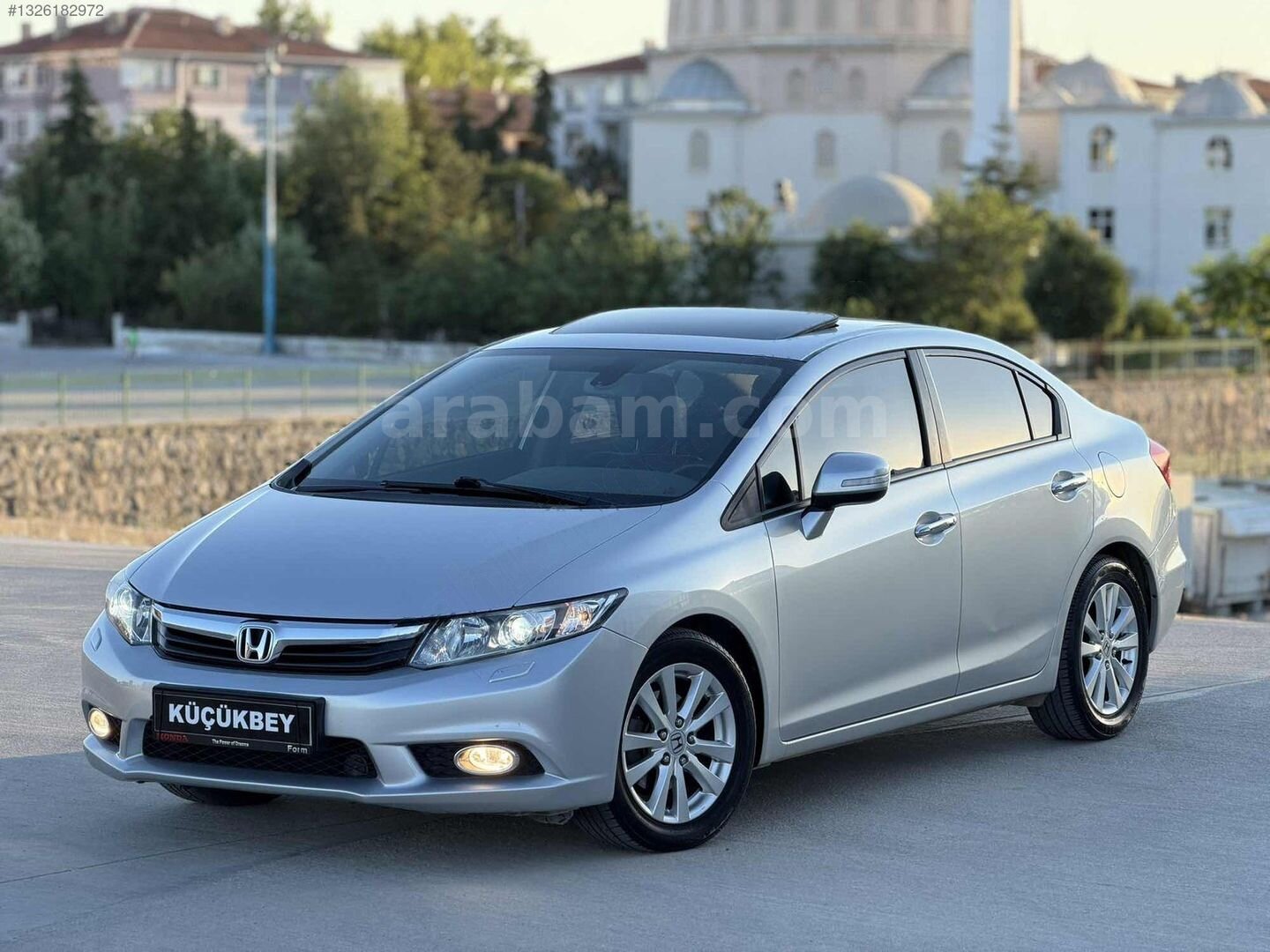 Galeriden Honda Civic 1.6i VTEC Eco Elegance 2014 Model Ankara 118.000 km Gri 4