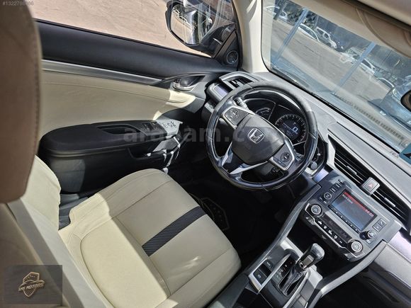 SMS MOTORS 2017 HONDA CİVİC 1.6iVTEC ECO ELEGANCE