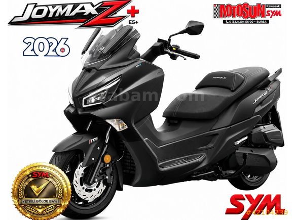 MOTOSUN'DAN 2026 SYM JOYMAX Z+ 250 VADE FARKSIZ 12 TAKSİT...