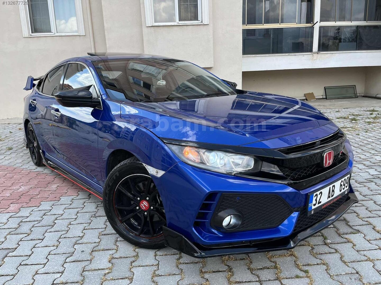 Galeriden Honda Civic 1.6i VTEC Eco Elegance 2017 Model Isparta 125.000 km Mavi 4