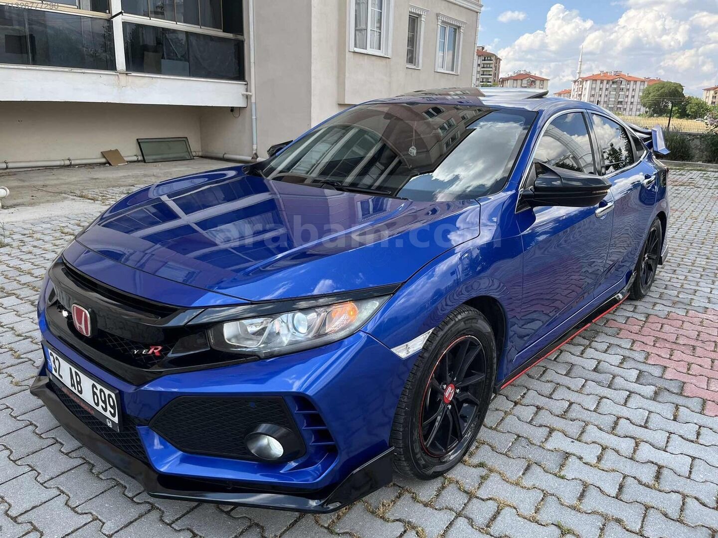 Galeriden Honda Civic 1.6i VTEC Eco Elegance 2017 Model Isparta 125.000 km Mavi 2