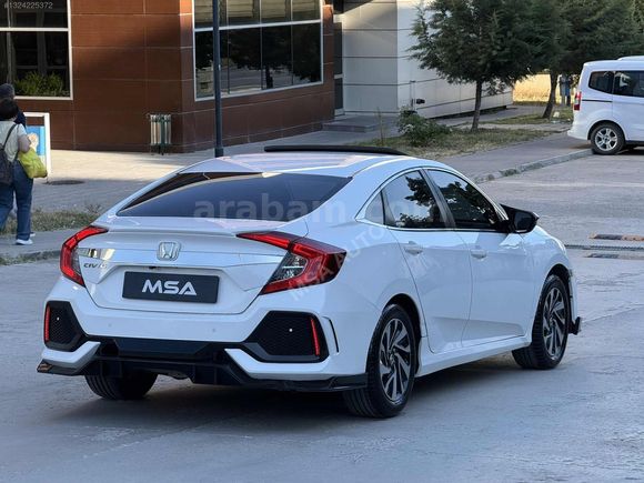 MSA AUTO'DAN HONDA CİVİC ECO ELEGANCE HATASIZ-FABRİKASYON LPG