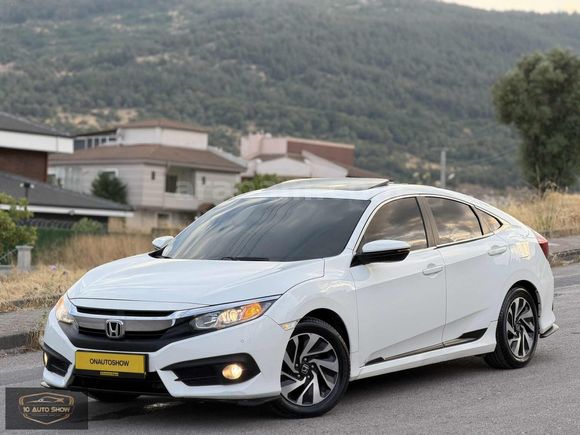 2017 CİVİC 1.6 i-VTEC ECO ELEGANS HATASIZ BOYASIZ DÜŞÜK KM
